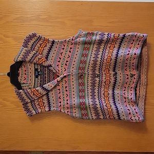 Chaps Multicolor Sweater Vest, Size XL